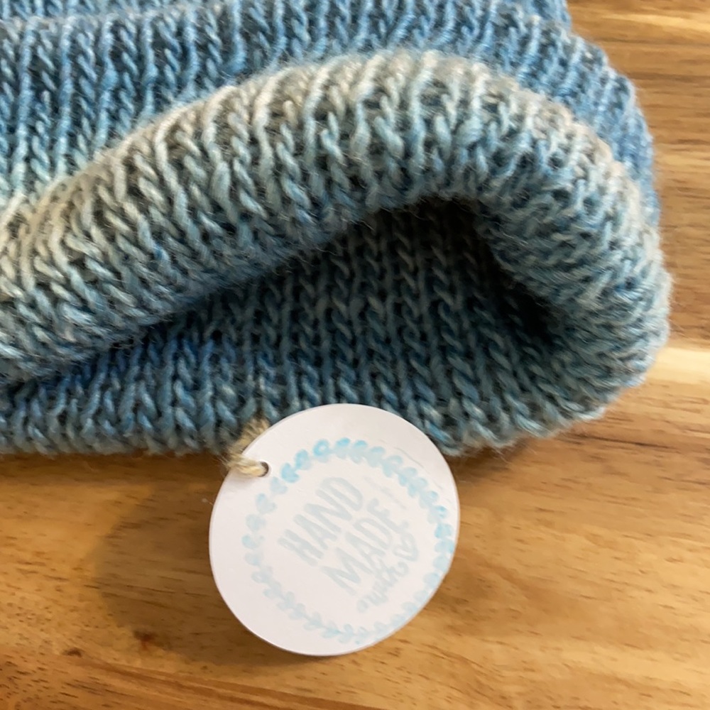 Wool& Viscose unique knitted beanie NEW🧶🆒 - Picture 5 of 7